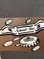1988 Schmitt Stix Steve Douglas Beer Label Skateboard Deck NOT NOS Vintage Rare