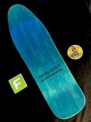 RARE Randy Colvin Glow In The Dark Censorship Is Weak Prime Skateboard Deck GITD