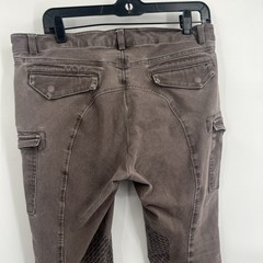 Dover Saddlery Brown Riding Pants Equestrian Size 30 Cargo Pockets