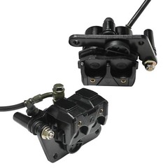 Hydraulic Foot Disc Brake Caliper Pad for Front Rear Go Kart ATV Quad Golf Buggy