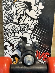 2018 PAUL’S QUALITY GEAR Mini 17 inch SKATEBOARD Love Graphic Looks Great