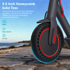 OBX Electric Scooter Adults 350W Foldable E-Scooter 18MPH 12-16 Mile Range