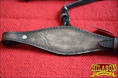 66BH HILASON Western Horse Headstall Breast Collar Set Tack Genuine American