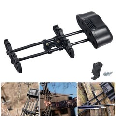 5 Arrow Crossbow Bow Quiver Archery Arrows Holder Easy Quick to Install Black