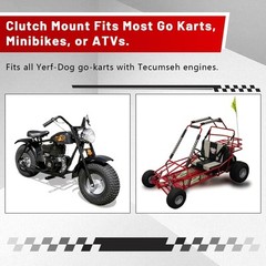 Clutch Mount with Jackshaft For Honda GX200 Ducar 196cc Clone Predator 212cc
