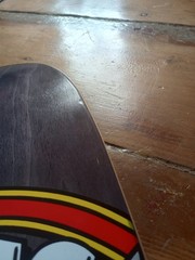 NATAS Kaupus Thumbs Up BLACK Signed Skateboard DECK Mark McKee Ltd. 200 panther