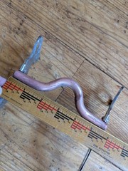 Vintage Simco Western Copper Long Shank Curb Bit