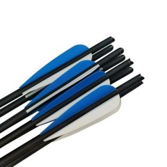 USA 12Pcs 20″ 22″ Crossbow Bolts Carbon Arrows Half Moon Nocks 8.8mm Shaft Shoot