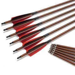 53» Traditional Hunting Bow Longbow Archery One Piece Mongolian Horsebow Arrows