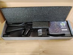 Brand New UNFIRED LCT AK-104 AEG – Black Folding Stock – LCK-104