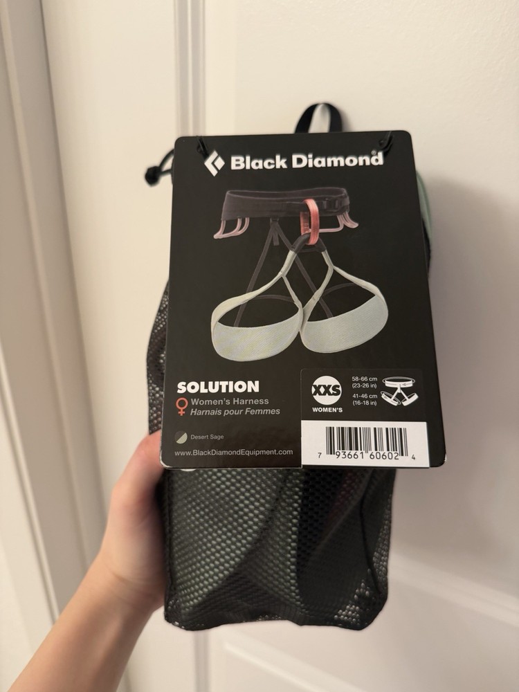 black diamond solution harness