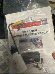 Micro Mini Launcher Promotional Tool Tshirtgun T SHIRT GUN/ LAUNCHER.