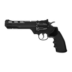 Crosman CCP8B2 Vigilante CO2 10 Rounds BB / .177 Pellet Air Revolver, Black