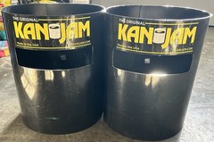 Kan Jam Outdoor Family Game, 2 Frisbees-One Glows In The Dark, Used Still In Box