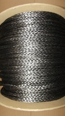 1/4″ (6mm) x 100′ HMPE Winch Line, Synthetic Rigging Rope, 12-Strand Braid, USA