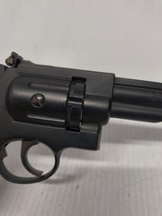 Crossman Model 38T .177 Caliber Pellet Six Shot Double Action Revolver Working