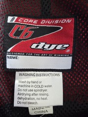 Dye Precision C6 Paintball Pants – Red/Black – Padded Protective Gear