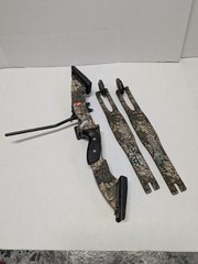 PSE Recurve Takedown Bow Riser with Limbs 27 Draw 55lb Camo Hunting