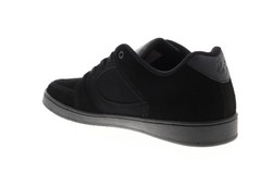 ES Accel Slim 5101000144004 Mens Black Suede Skate Inspired Sneakers Shoes