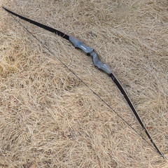 Black Hunter Archery Takedown Bow Longbow American Longbow Adult Right Hand Hunt