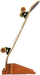 COR Surf Skateboard Floor Stand | Premium Bamboo Skateboard Display Holder | …
