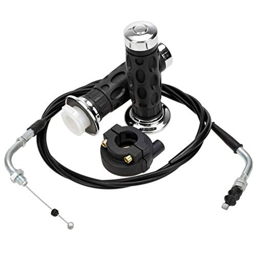 Throttle Twist Grip Set 78″ Scooter Throttle Cable for GY6 50cc, 80cc, 125c,