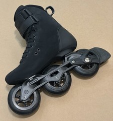 PowerSlide Theme 100 Dark Knight Inline Skates Men’s Size 6 EU 38 Women’s 7