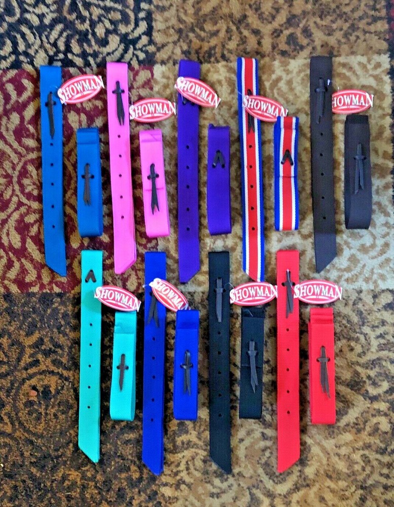 New Western Nylon Latigo Tie Strap and Off Side Billet Cinch SET FREE SHIPPING