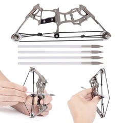 10″ Mini Compound Bow Arrows Set 12lbs Archery Target Gift Adult Shooting