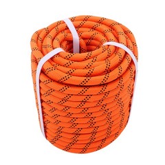 1/2 in X120′ 48 Stranded Braided Rope Breaking Strength 5174 Pounds Orange Black