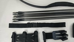 40Lbs Traditional Bow, 100% Fully Functional, 52″ Overall, Knocked