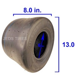OTR SMOOTH TIRE 13×8.00-6 13×800-6 13×8-6 13/8.00-6 13/800-6 13/8-6 Go Kart Cart