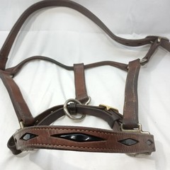 Vintage Leather Simco Halter – Fancy and Rare!
