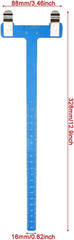 Archery Bow String Nocking Points Set with T Square Ruler Nocking Buckle Pliers