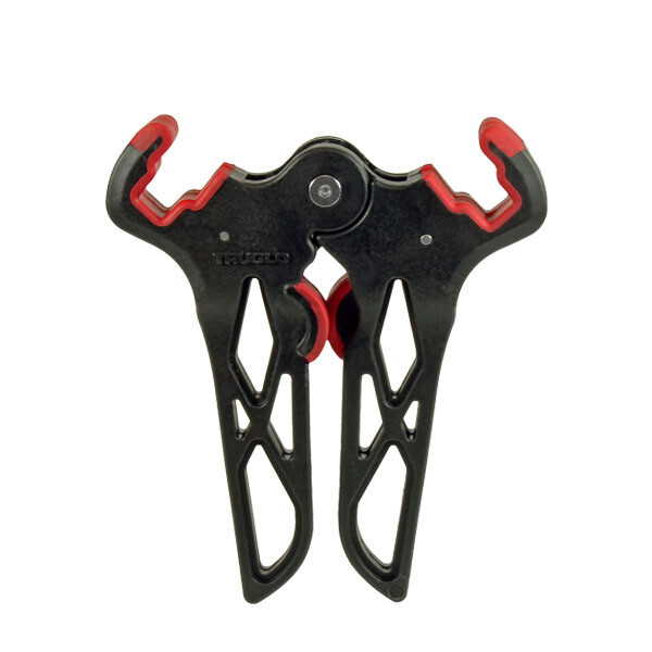 TruGlo Bow Jack Mini Wide Folding Compound Bow Stand Black/Red
