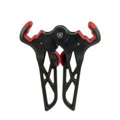 TruGlo Bow Jack Mini Wide Folding Compound Bow Stand Black/Red
