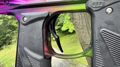 HK Hive Mini GS Paintball Gun – Dust Acid Green/Purple Fade w/ Method Poppet