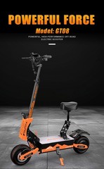 Electric Scooter for Adult 5600W Dual Motor 50MPH 60V 27AH Folding Fast Escooter