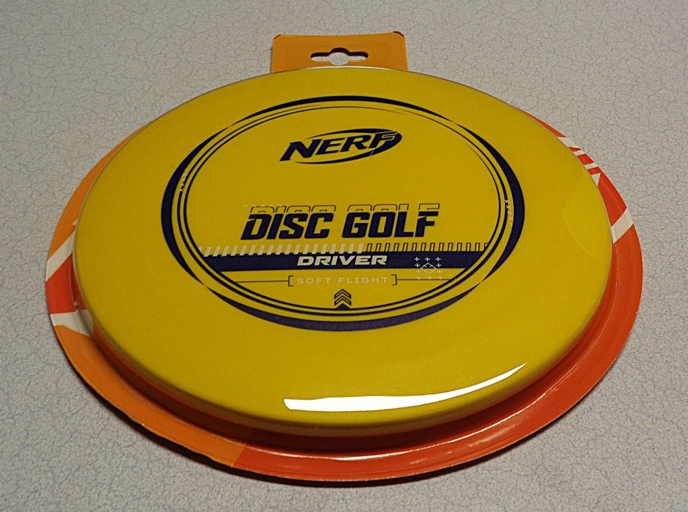 New Disc Golf Prodigy-Nerf Soft Flight-Driver. Yellow. 94-100 grams.