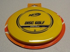 New Disc Golf Prodigy-Nerf Soft Flight-Driver. Yellow. 94-100 grams.