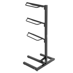 3 Tier Powder Coated Saddle Rack Stand Portable For Western Horse Pad Rack