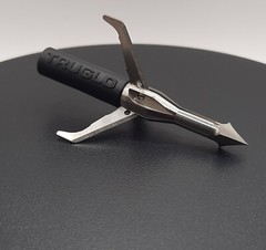 TruGlo – Titanium Mechanical Broadhead – 3 Blade – 100gr – 1.5″ cut