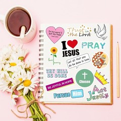 200Pcs Inspirational Christian Stickers for Vision Board Water Bottles Laptop…