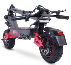 11» Off Road Tires Electric Scooter 6000W Dual Motors 50Mph 60V 28Ah E-Scooter