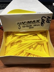 150 V-Max Competition Super Spine 3″ inch Fletchings, Archery Vanes