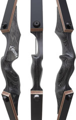Black Hunter Left Hand Bow Riser 15» Archery Bow Riser for Recurve Bow Longbow