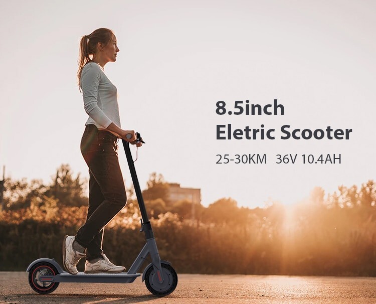 Foldable Electric Scooter for Adults – APP Smart – 30KM Range – 20MPH Max Speed