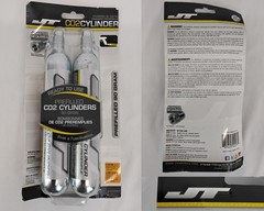 NIB JT Paintball 90 Gram CO2 Cylinders 2 Pack #Z4393