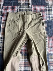 Ariat Pro Series Ladies BREECHES KHAKI Cotton Blend Girls Size 12R