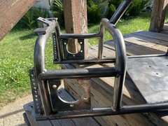 Mini Bike Drift Trike Frame And Wheelie Bar With Adjustable Tabs